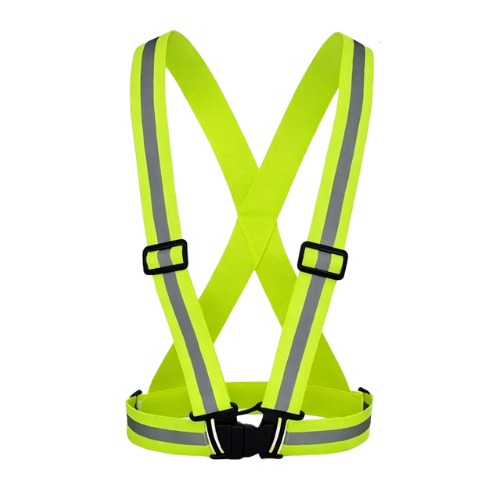 COD 351 - CHALECO TIPO X AJUSTABLE VERDE