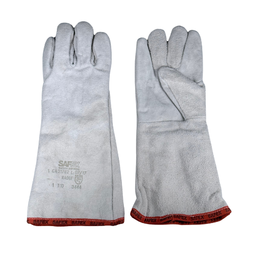 COD 1119/BR – GUANTE SOLDADOR CUERO DESCARNE