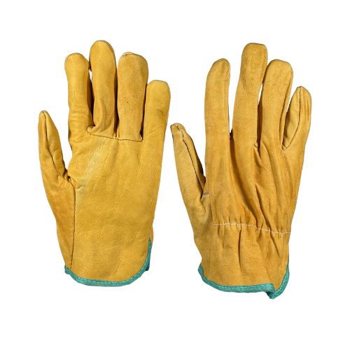 COD 1118/PR – GUANTE DE CUERO VAQUETA AMARILLO