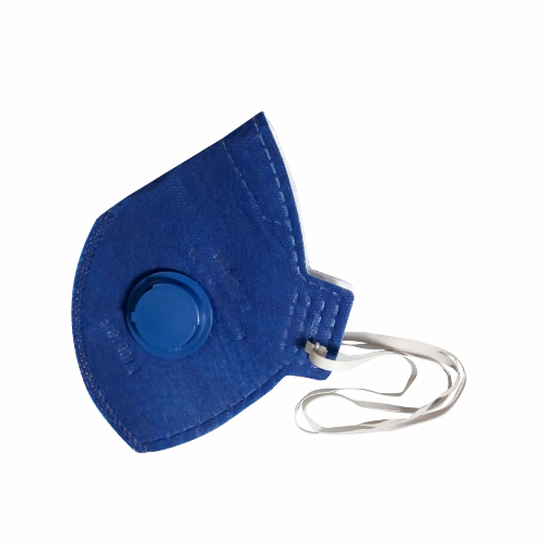 COD 3510 – RESPIRADOR DESCARTABLE AZUL CON VÁLVULA PFF2V