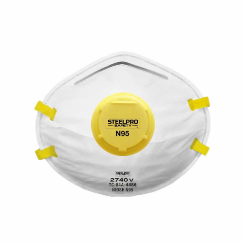COD 201.900.960.865 – RESPIRADOR DESCARTABLE STEELPRO N95 CON VÁLVULA