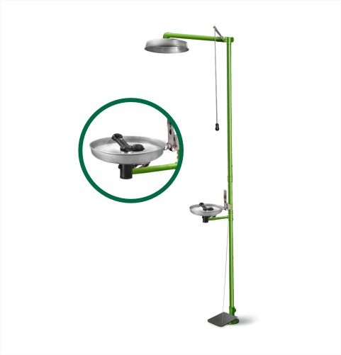 DUCHA LAVA OJOS INOX